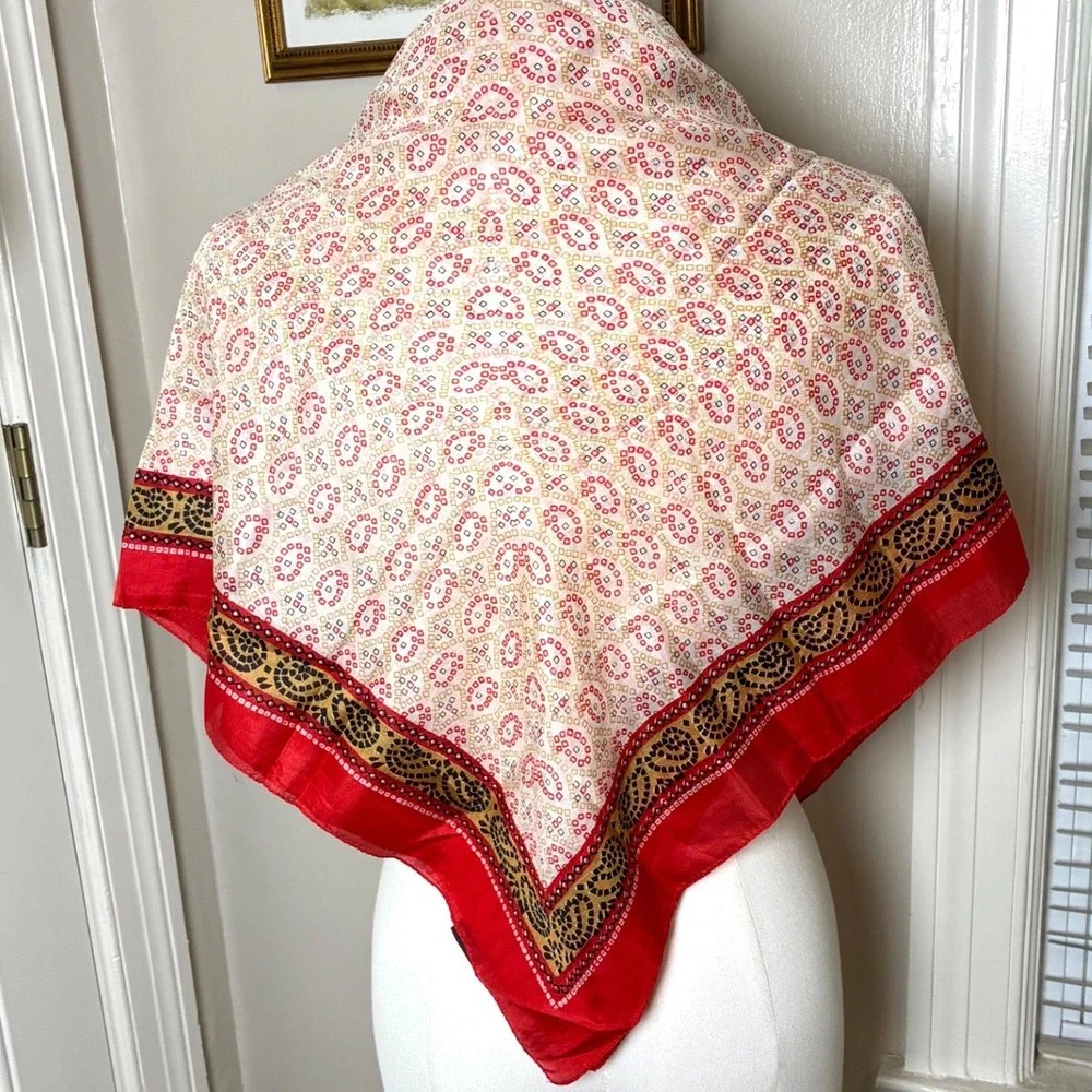 Bandhani 100% Pure Silk 40
